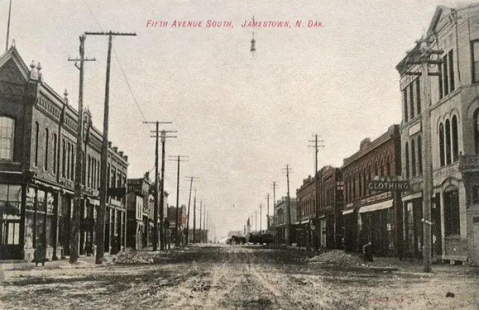 Framed Print : Fifth Avenue South, Jamestown, North Dakota, USA Framed Print : Fifth Avenue South, Jamestown, North Dakota, USA