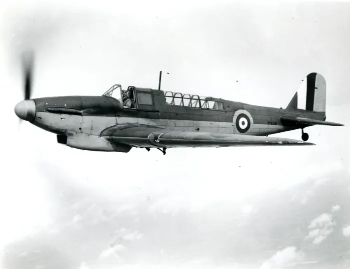 Framed Print : The fifth production Fairey Fulmar, N1858