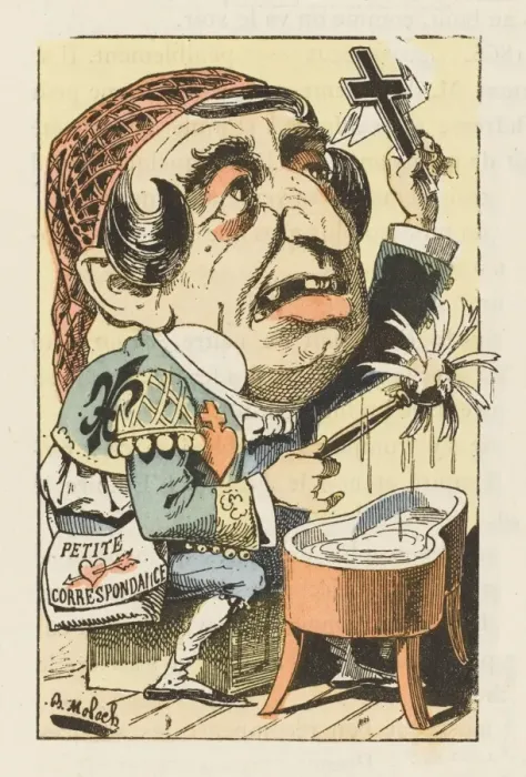 Framed Print : Figaro Caricatured Framed Print : Figaro Caricatured