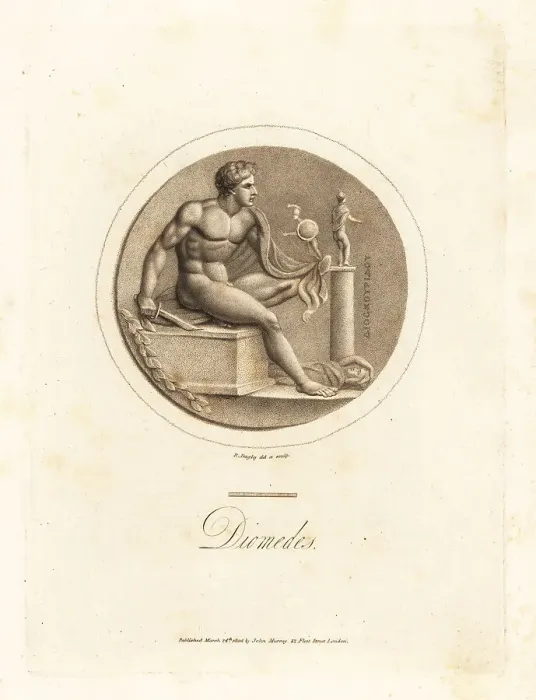 Framed Print : Figure of Diomedes, with the Palladium Framed Print : Figure of Diomedes, with the Palladium