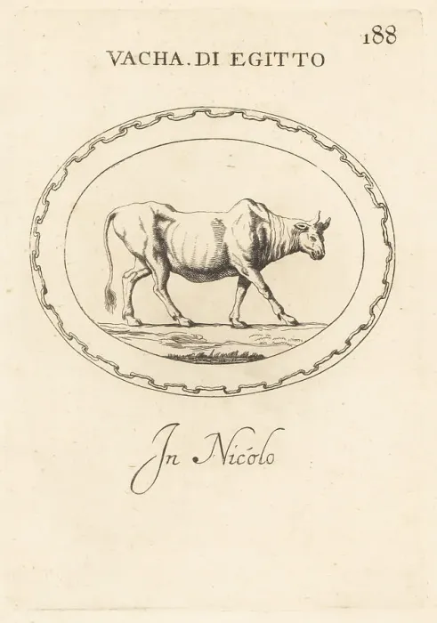 Framed Print : Figure of an Egyptian cow Framed Print : Figure of an Egyptian cow