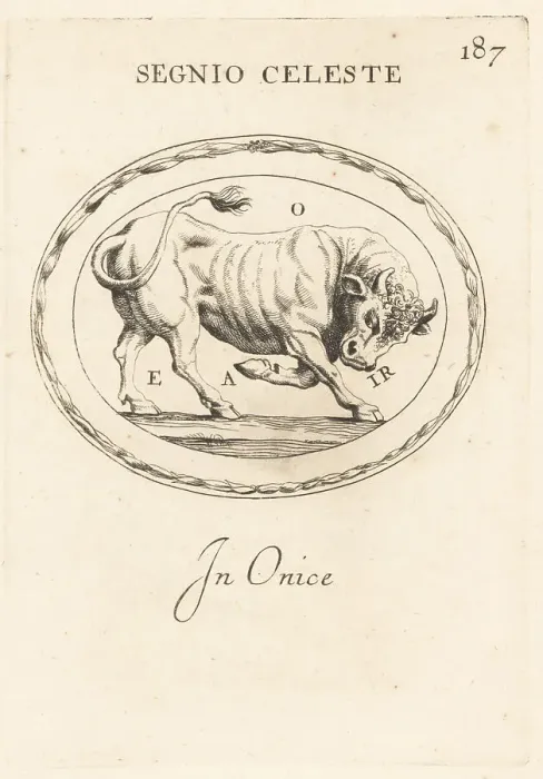 Framed Print : Figure of Taurus as a charging bull Framed Print : Figure of Taurus as a charging bull