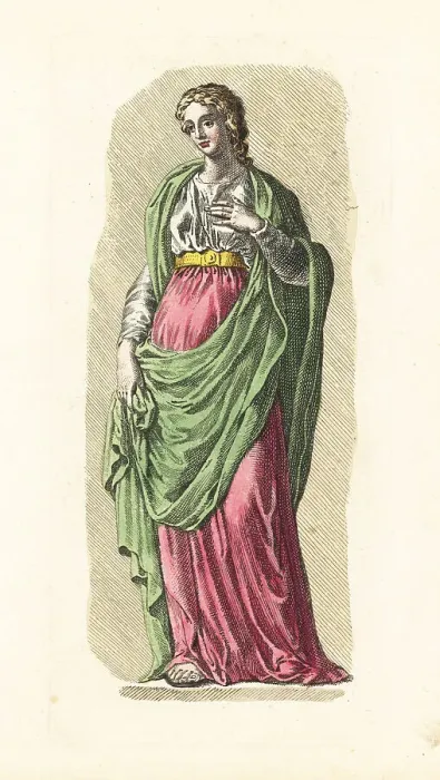 Framed Print : Figure of an unknown Roman or Greek goddess Framed Print : Figure of an unknown Roman or Greek goddess