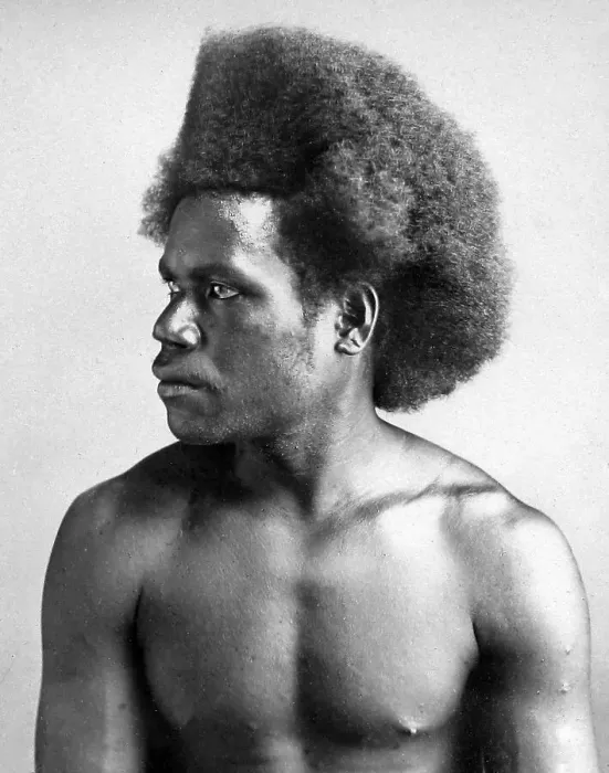 Framed Print : A Fiji Chief Framed Print : A Fiji Chief