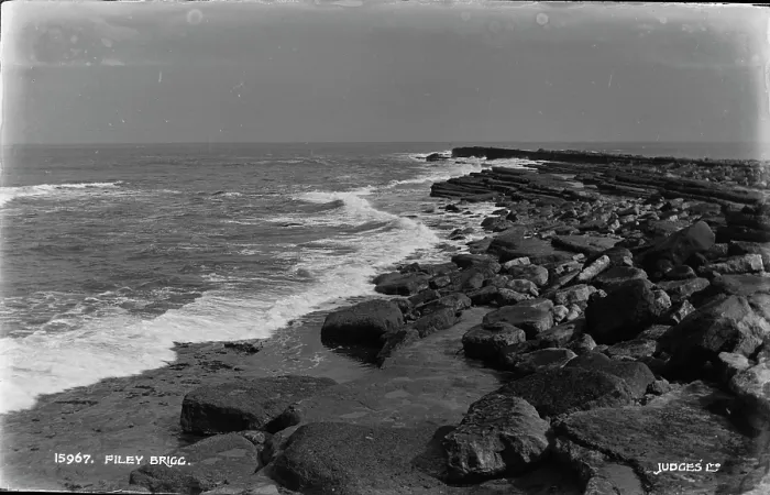 Framed Print : Filey Brigg Coastline Framed Print : Filey Brigg Coastline
