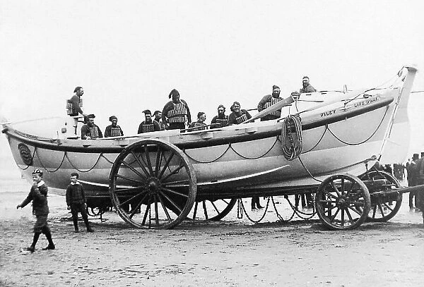 Filey Lifeboat early 1900s