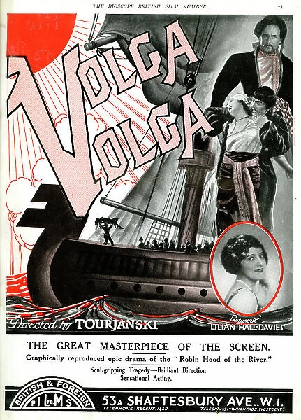 Film, Volga Volga, directed by Tourjanski