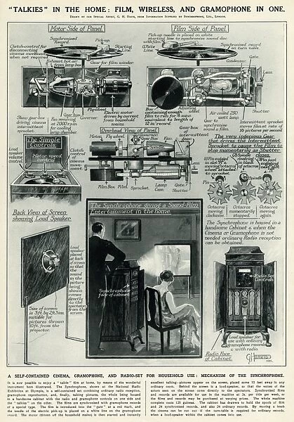 Film, wireless and gramophone in the home by G. H. Davis
