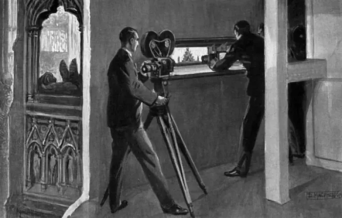Framed Print : Filming the 1937 Coronation Framed Print : Filming the 1937 Coronation