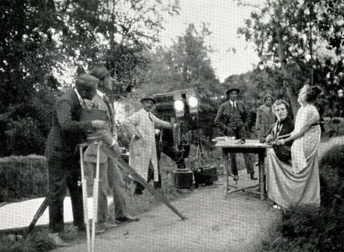 Framed Print : Filming Greta Garbo in The Atonement of Gosta Berlin Framed Print : Filming Greta Garbo in The Atonement of Gosta Berlin