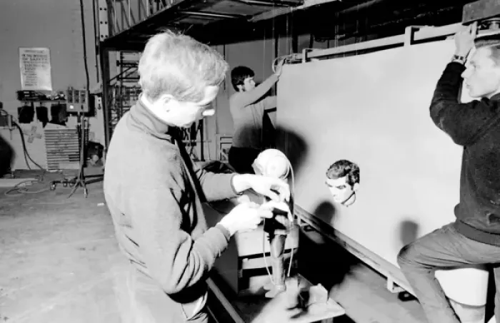 Framed Print : Filming Thunderbirds Framed Print : Filming Thunderbirds
