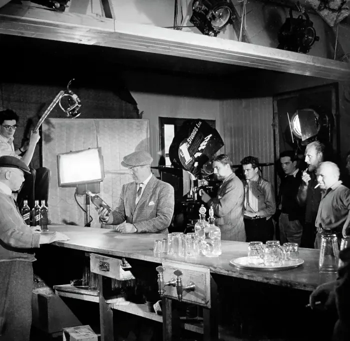 Framed Print : Filming Whiskey Galore released in 1949 Framed Print : Filming Whiskey Galore released in 1949