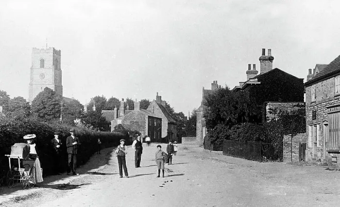 Framed Print : Fincham near Downham Market early 1900s Framed Print : Fincham near Downham Market early 1900s