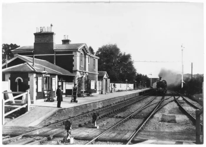 Framed Print : Finchurst Station - 1908 Framed Print : Finchurst Station - 1908
