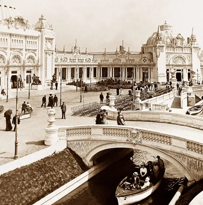 Framed Print : Fine Art Palace, Franco British White City Exhibition