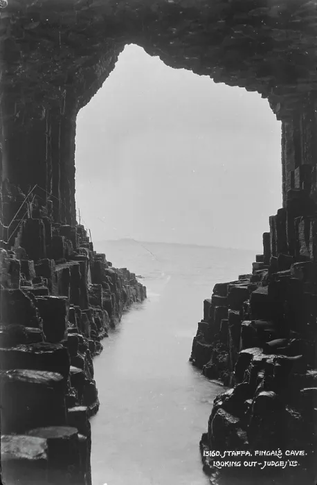 Framed Print : Fingal's Cave, Looking Out