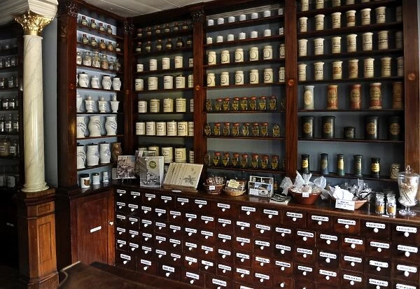 Finland. Turku. Pharmacy Museum and the Qwensel house. Colle