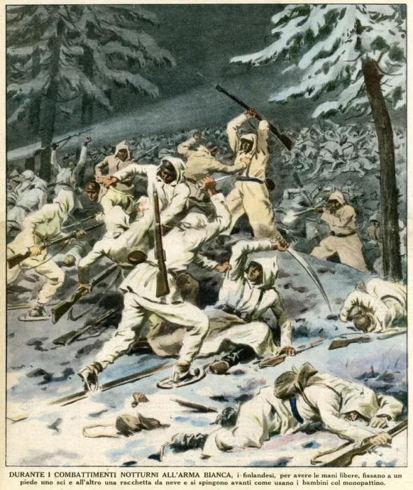 Framed Print : FINN / RUSS BAYONET MELEE Framed Print : FINN / RUSS BAYONET MELEE