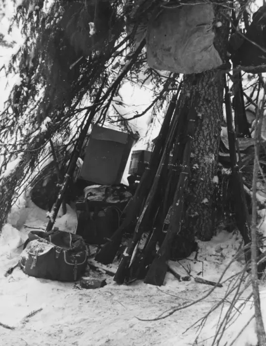 Framed Print : Finnish soldiers equipment WWII Framed Print : Finnish soldiers equipment WWII