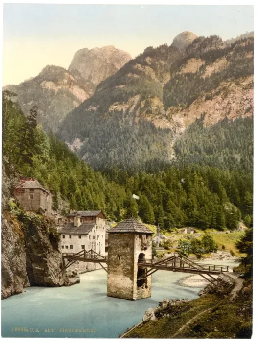 Framed Print : Finstermunz (Old) I, Tyrol, Austro-Hungary Framed Print : Finstermunz (Old) I, Tyrol, Austro-Hungary