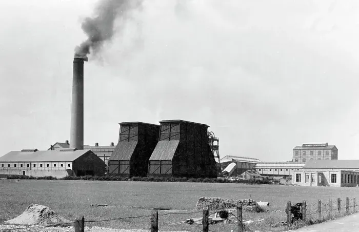 Framed Print : Firbeck Colliery early 1900s Framed Print : Firbeck Colliery early 1900s