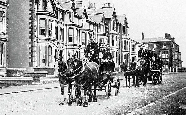 Fire Brigade, Blackpool early 1900's