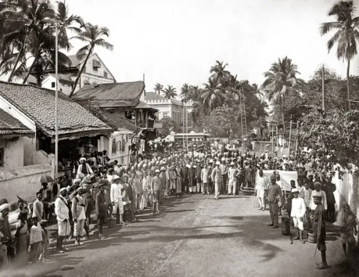 Framed Print : Fire Brigade, India (possibly Ceylon) circa 1890 Framed Print : Fire Brigade, India (possibly Ceylon) circa 1890