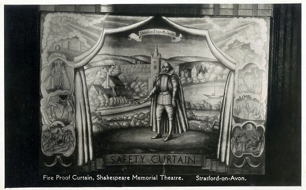 Fire Curtain - Shakespeare Theatre - Stratford-upon-Avon
