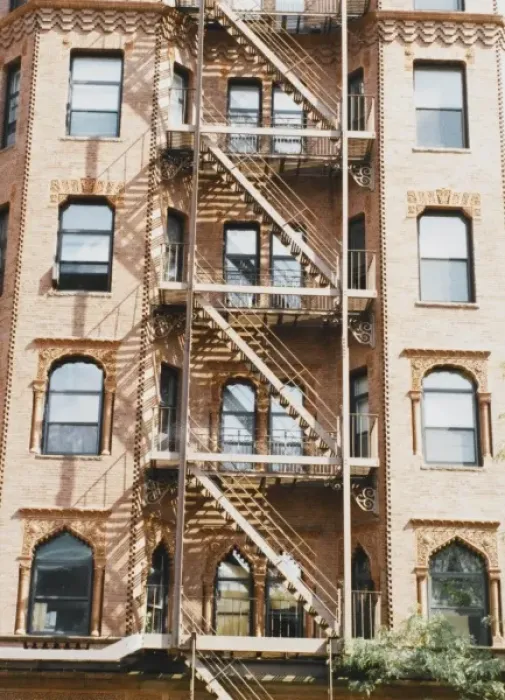 Framed Print : Fire Escape, Boston Framed Print : Fire Escape, Boston
