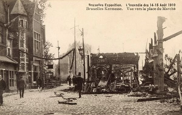 Fire at Exposition Universelle et Internationale, Brussels