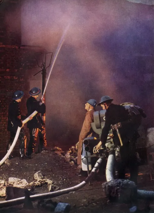 Framed Print : Fire Fighting Framed Print : Fire Fighting