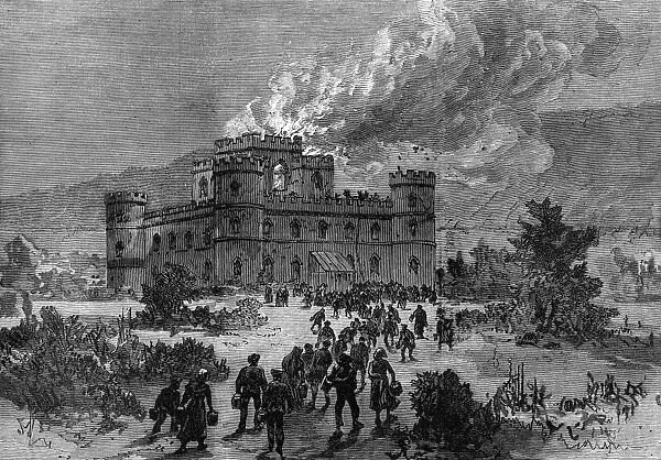 Fire at Inverary (Inveraray) Castle