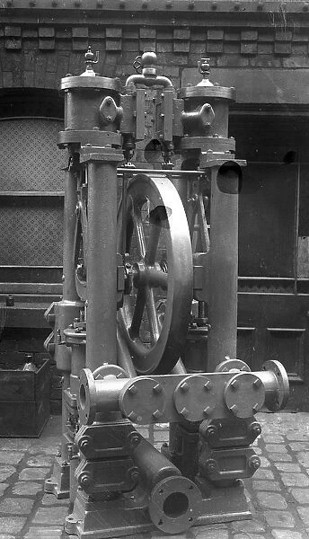 Fire pump for Battersbys hat factory in Stockport in June 1906