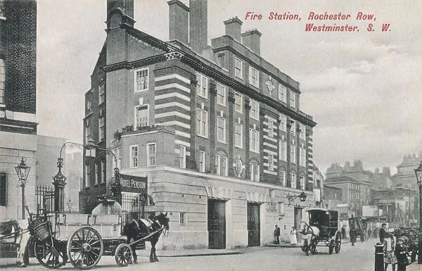 Fire Station at Rochester Row, Westminster, London