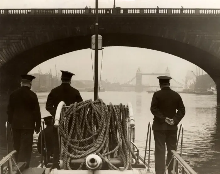 Framed Print : FIREFIGHTERS OF THAMES