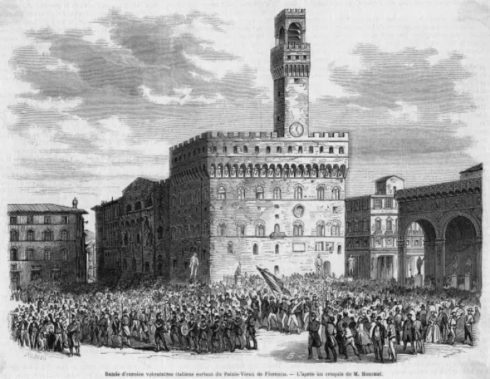 Framed Print : Firenze Volunteers Framed Print : Firenze Volunteers