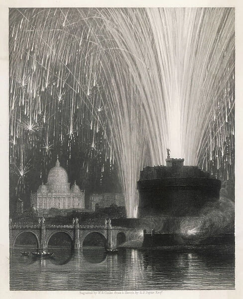 Fireworks on the Tiber
