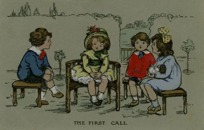 Framed Print : The first call Framed Print : The first call