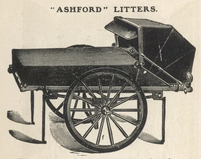 Framed Print : First aid, Ashford Litter Framed Print : First aid, Ashford Litter