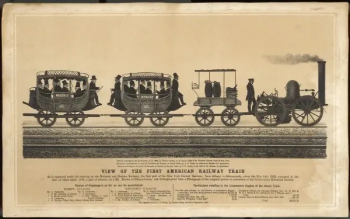 Framed Print : First American Train Framed Print : First American Train
