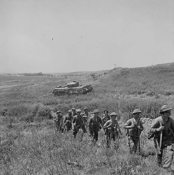 First Army attack on Longstop Hill, April 1943