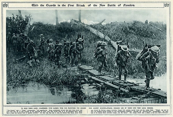 First attack of the Battle of Flanders