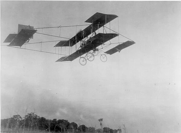 The first Australian-built aircraft in flight October 1910
