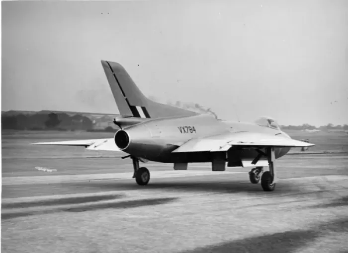 Framed Print : The first Avro 707B VX784 Framed Print : The first Avro 707B VX784