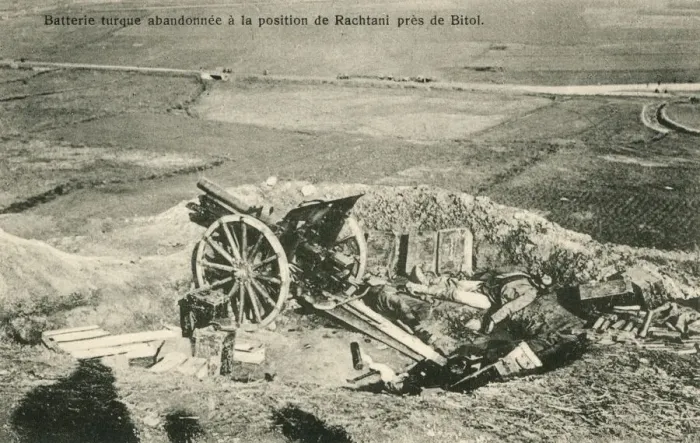 Framed Print : First Balkan War - Abandoned Gun Battery Framed Print : First Balkan War - Abandoned Gun Battery