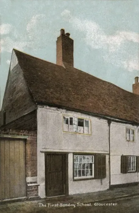 Framed Print : First Boys Sunday School, Gloucester