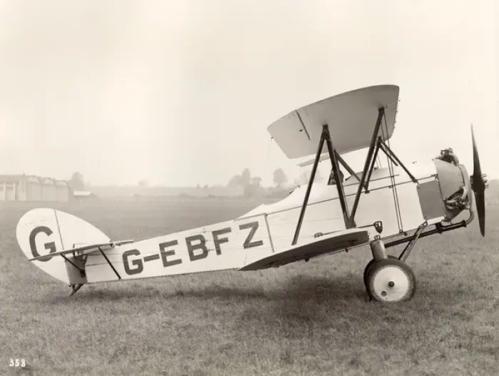 Framed Print : The first Bristol Trainer, G-EBFZ Framed Print : The first Bristol Trainer, G-EBFZ