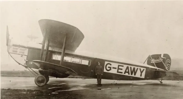Framed Print : The first Bristol Type 62 Ten-Seater, G-EAWY Framed Print : The first Bristol Type 62 Ten-Seater, G-EAWY