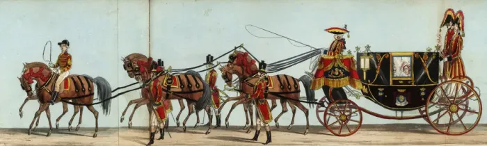 Framed Print : First Carriage of the Royal Household in Queen Victoria s Framed Print : First Carriage of the Royal Household in Queen Victoria s