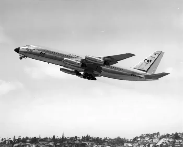 Framed Print : The first Convair 880-M N8486H Framed Print : The first Convair 880-M N8486H